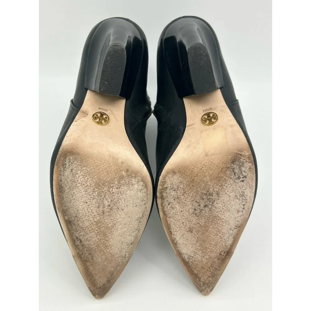 TORY BURCH Size 9.5M Black Women Booties